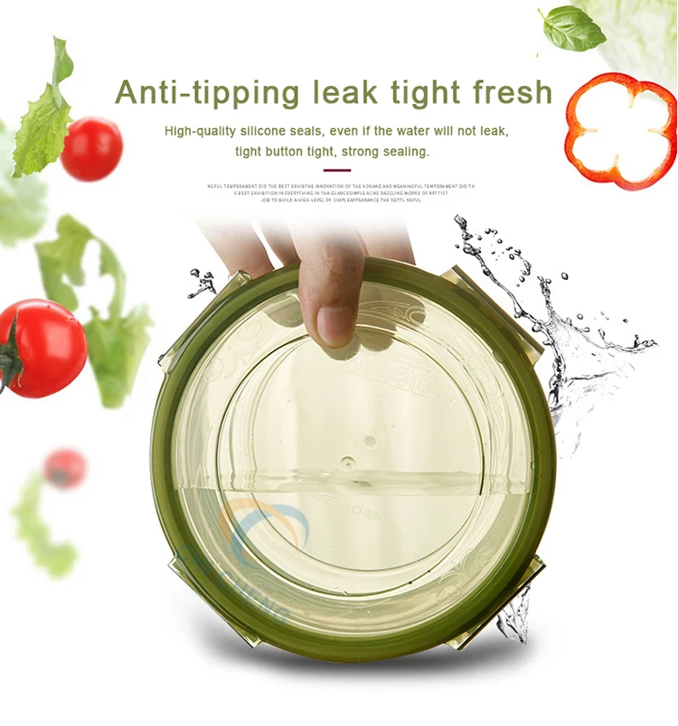 New product 4 layer clear plastic storage plastic collapsible storage box