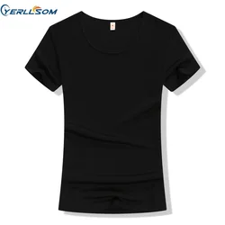 New launched mesh slim fit casual women T-shirt, sports Fast Dry, breathable printed Polyester tshirt with unique charm