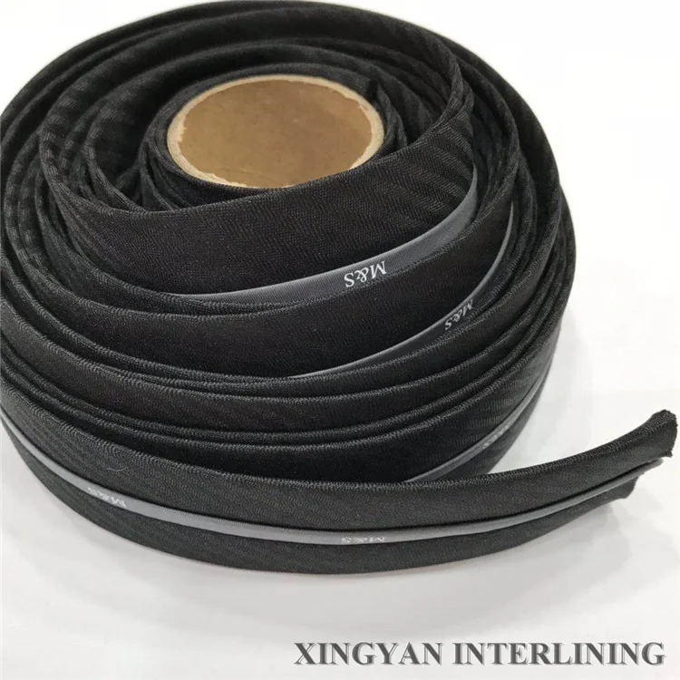 high quality waistband interlining tape for trousers,suit pants waist band lining