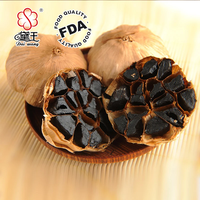 Dehydrated Organic Whole Bulb Black Garlic  for Improve Immunity System
