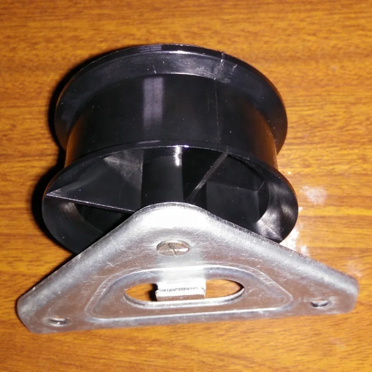 Custom plant price dy048 injection plastic pulley and steel bracket assembly made in Dymolding