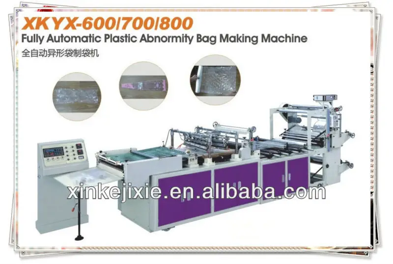 Заводской поставщик, полностью автоматическая машина для производства пластиковых нестандартных пакетов/цветочных пакетов/пробивных отверстий в пластиковых пакетах, хорошее качество