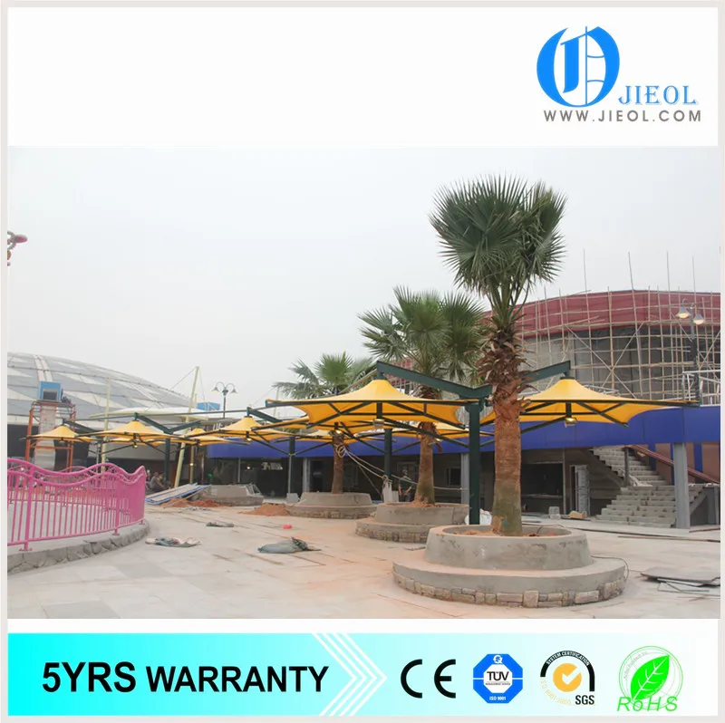 Top quality Wind resistant Sun shade carport for parking