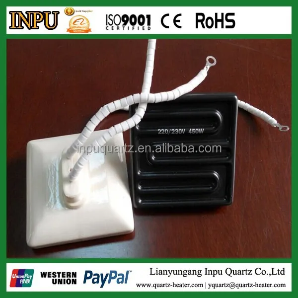 250W Infra-red Ceramic Heating Elements For Vacuum Forming Machine