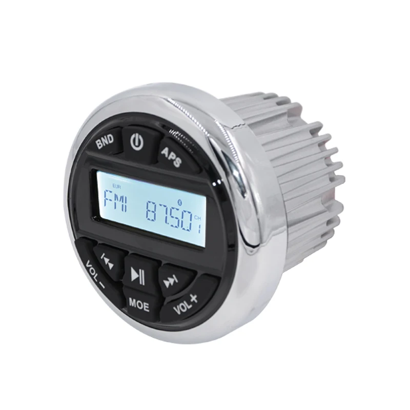 Водонепроницаемый морской медиацентр с BT большой мощности AUX in для экскаватора морской аудио плеер H-833