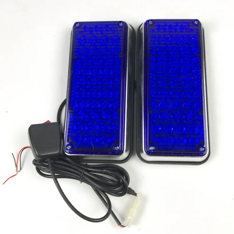Red Blue Amber White 7 inch LED Side Light Ambulance Police Tow Truck Trailer Side Marker Light
