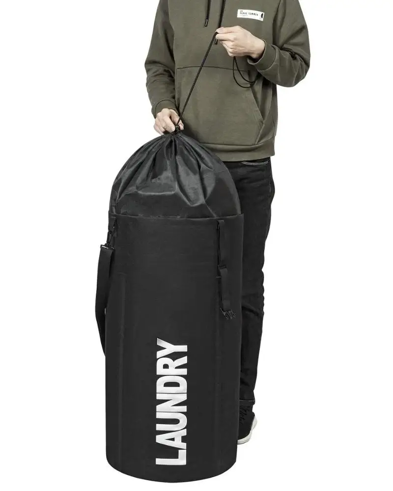 Складной мешок для белья 106L рюкзак подкладка очень большая корзина