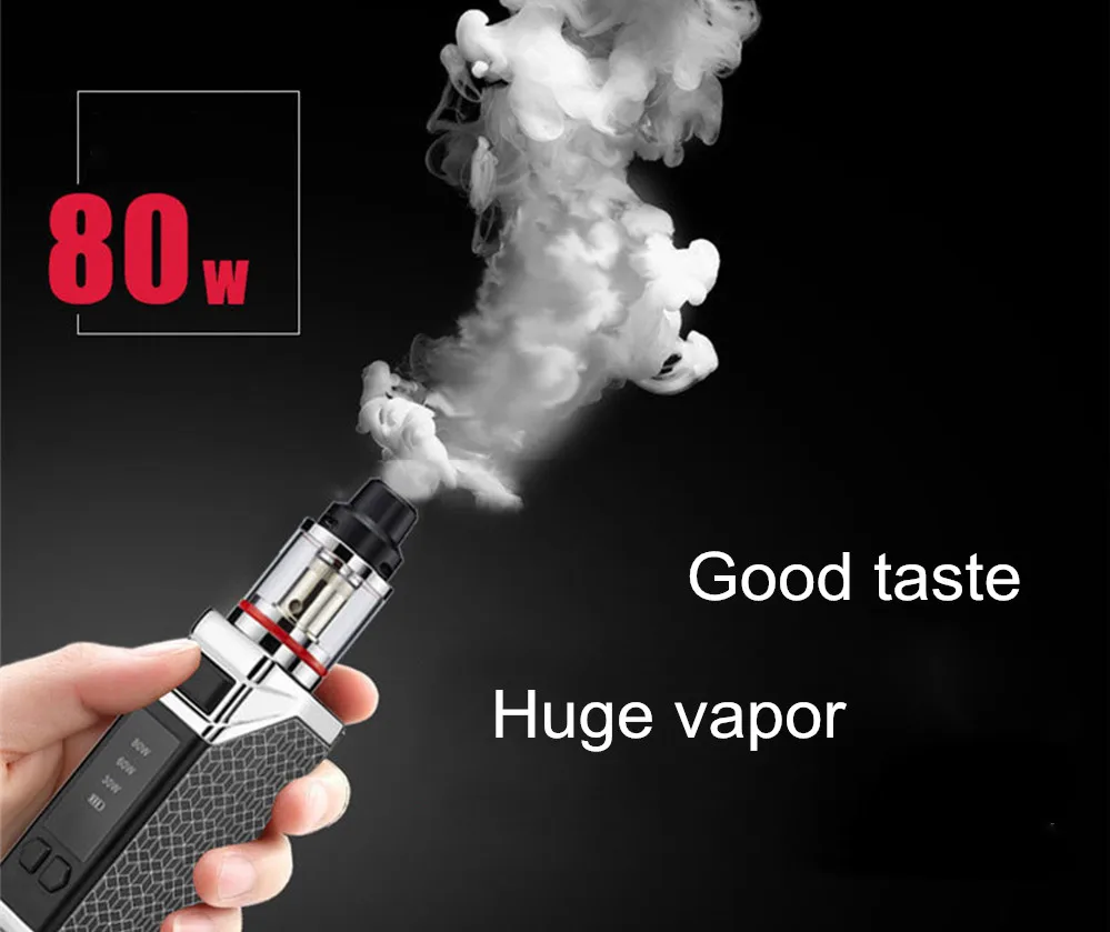 
Innovative products 2018 free vape mods electronic cigarette empty tank vaporizer 80w best box mod vape 