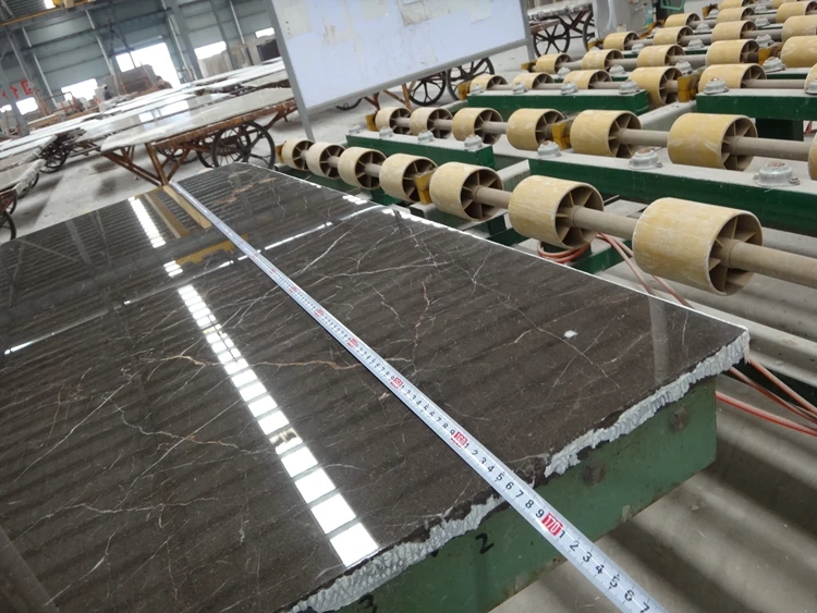 Wholesale 2cm Marble Polished St.Laurent Brown Marble Stone Tile Slabs Floor