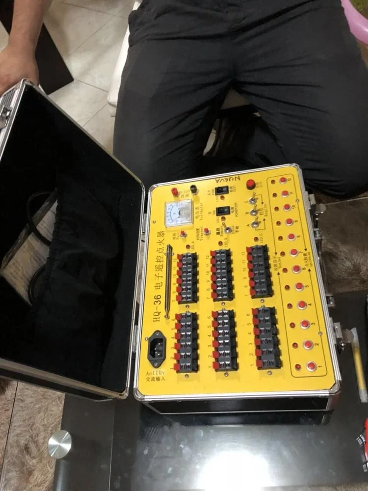 36 Channels Firing System Remote control  pyrotechnics machine ice stage fountain smokeless fireworks