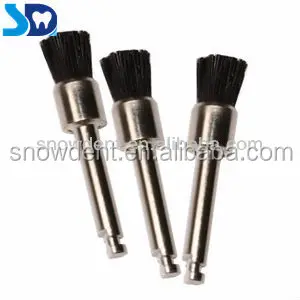 Dental Product Nylon Bristle Dental Polishing Brushes / Prophy Brush