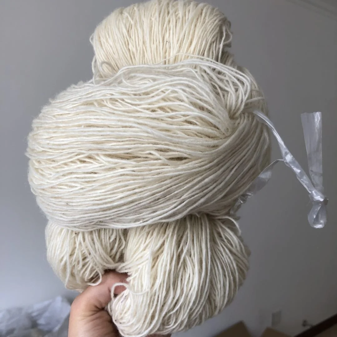 Factory 100% New Zealand Wool Yarn for carpet rug