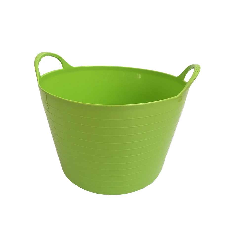 15L Eco-Friendly LDPE Basket with Handle plastic buckets