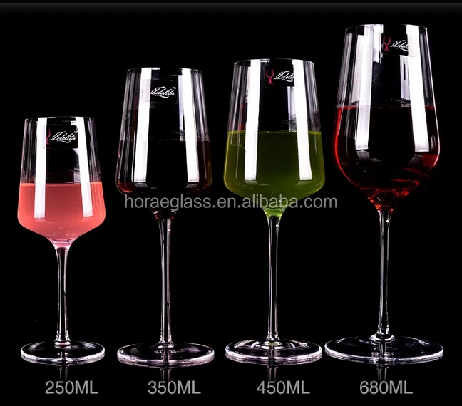 Wholesale personalized goblet bohemia crystal wine glass with excellent material