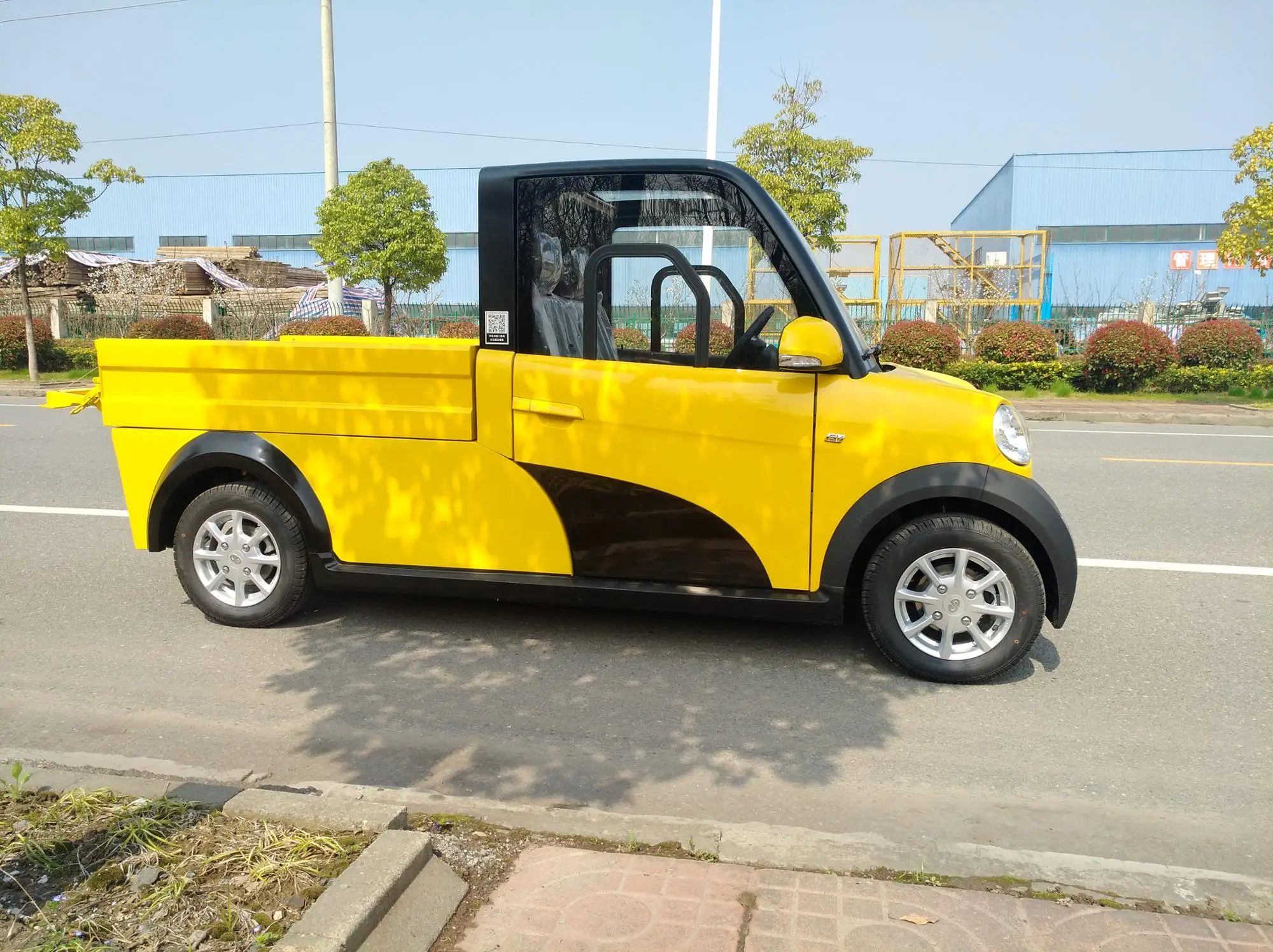 New cars high speed electric pick up made in china with e-mark