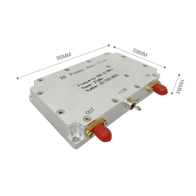 low frequency power amplifier cofdm 5watt video signal amplifier