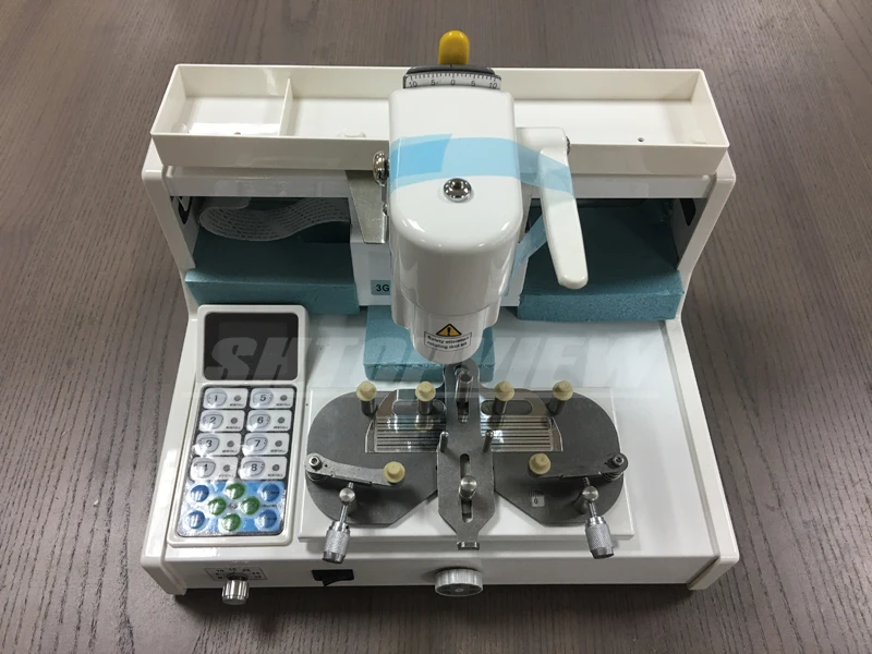 NH-3GS Optician Automatic Digital Drilling Machine rimless drilling machine for glasses shop
