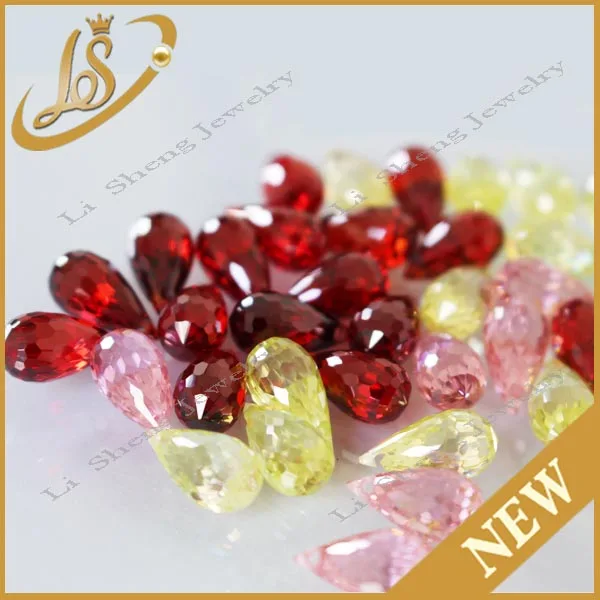 wholesale price gemstone color cubic zirconia stone