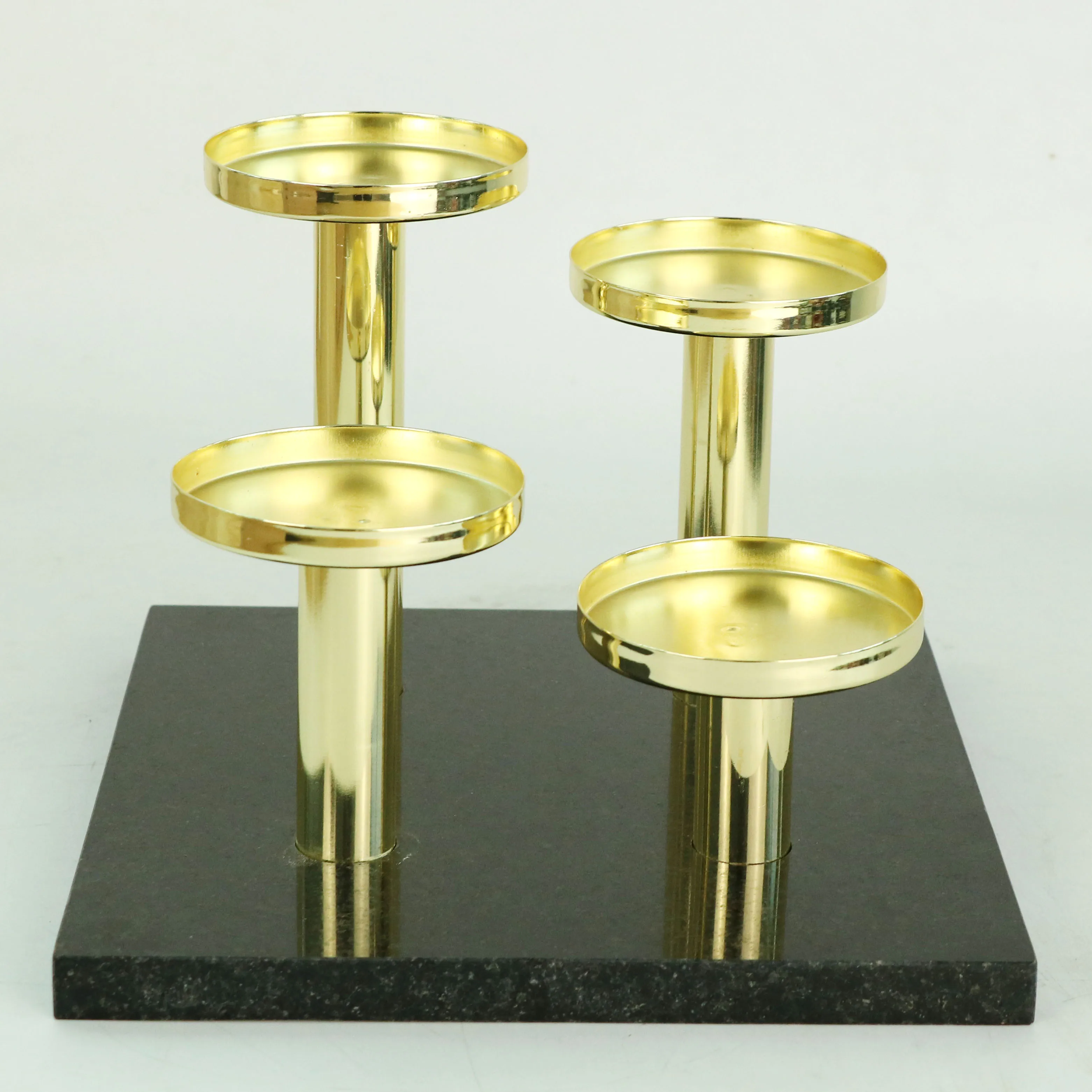 Marble Candle Holder, white stone candle jars