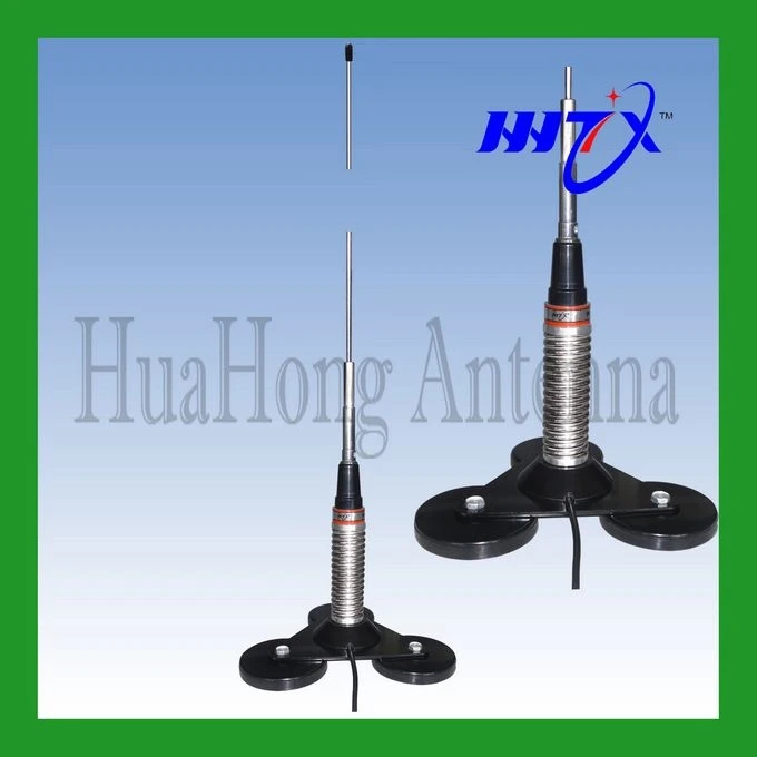 Справедливая цена 66-68 МГц FM стабильную работу мобильные антенны прочный авто антенна с tri-магнитное крепление