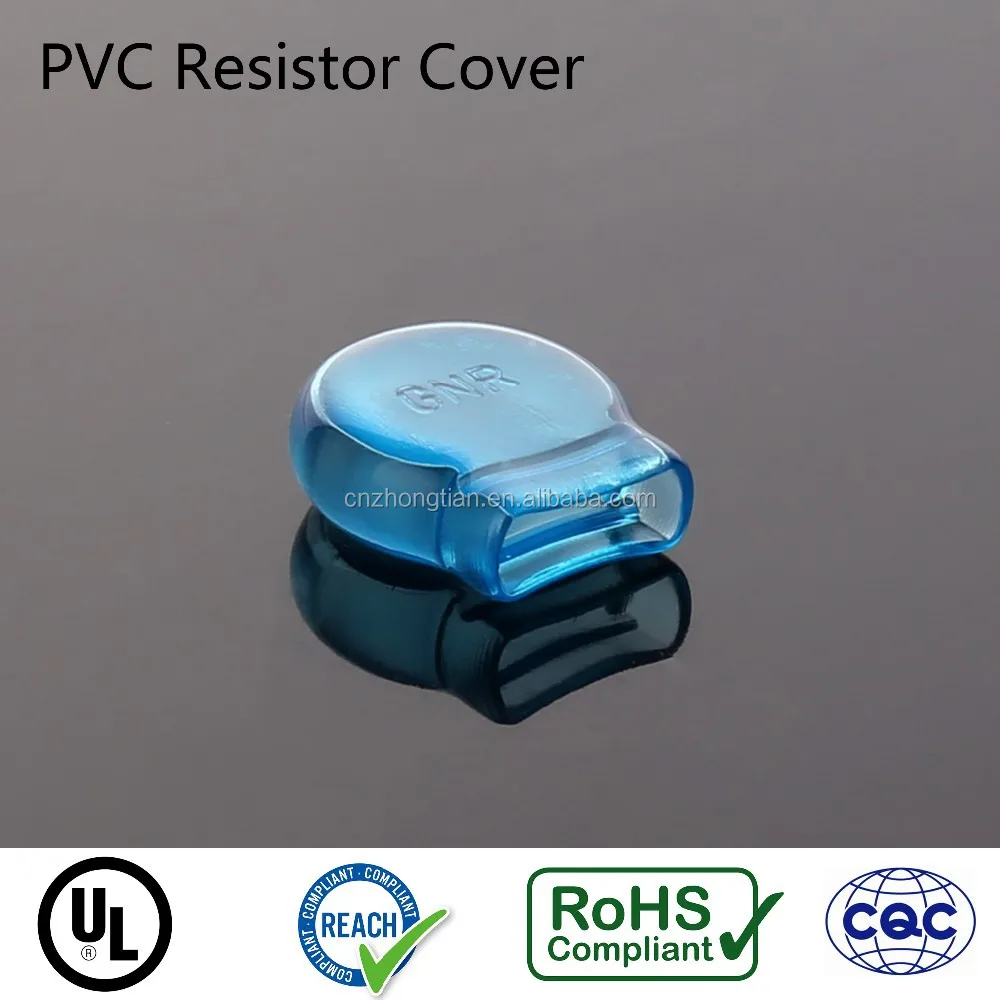 Round PVC terminal cover for spade lug sleeve protectors