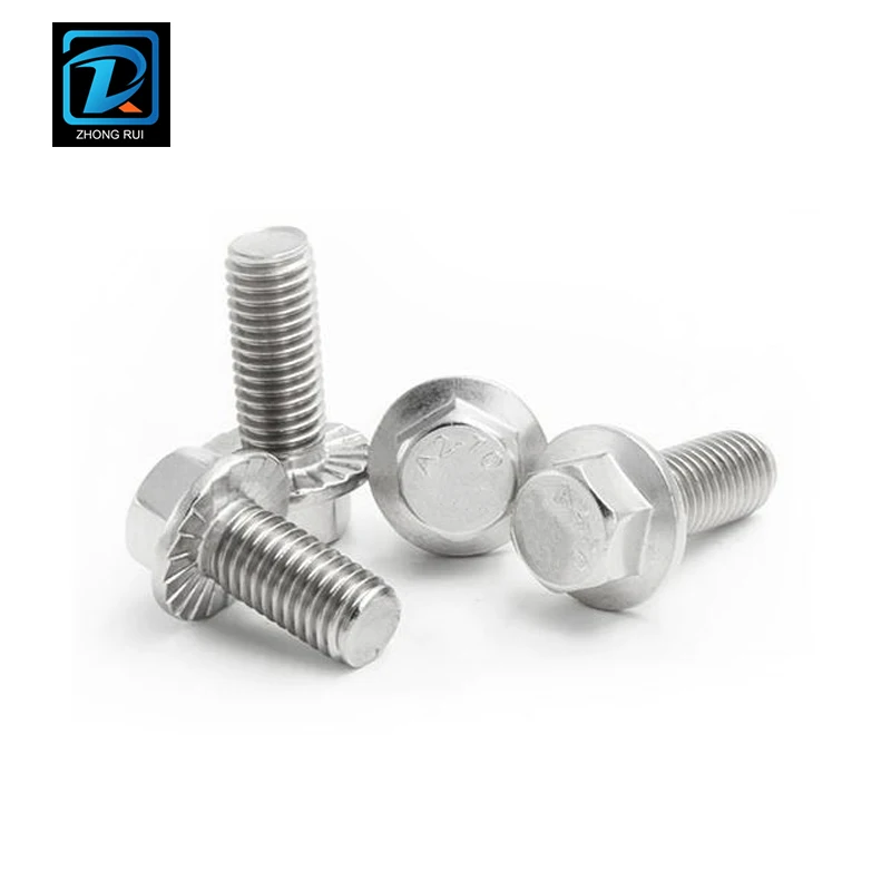 DIN 6921 304 Stainless Steel Hex Flange Bolt