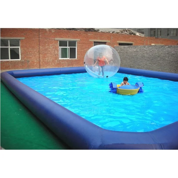 Best PVC Taroaulin Inflatable Above Ground Swimming Pool Inflatable Pool For Water Play Amusement Park