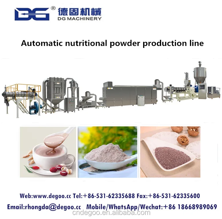
Multipurpose fruit vegetable chemical powder drying oven baby rice powder process line 