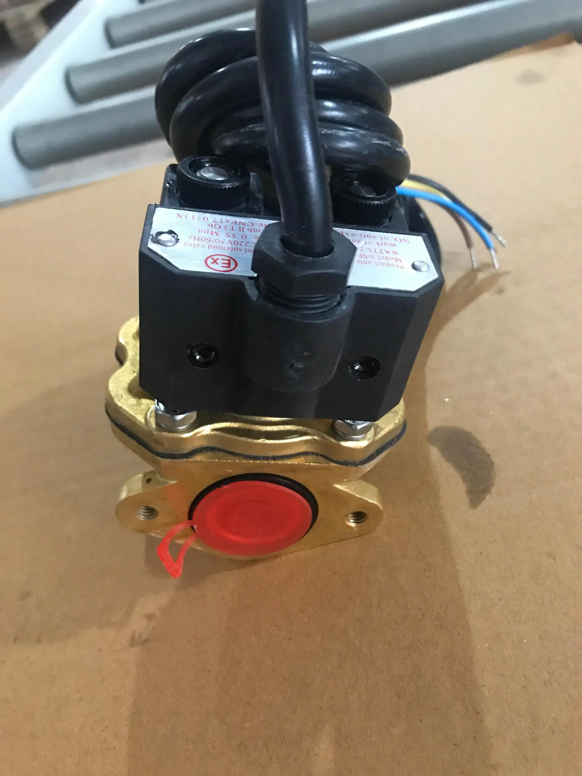 
220V fuel dispenser high flow solenoid valve 