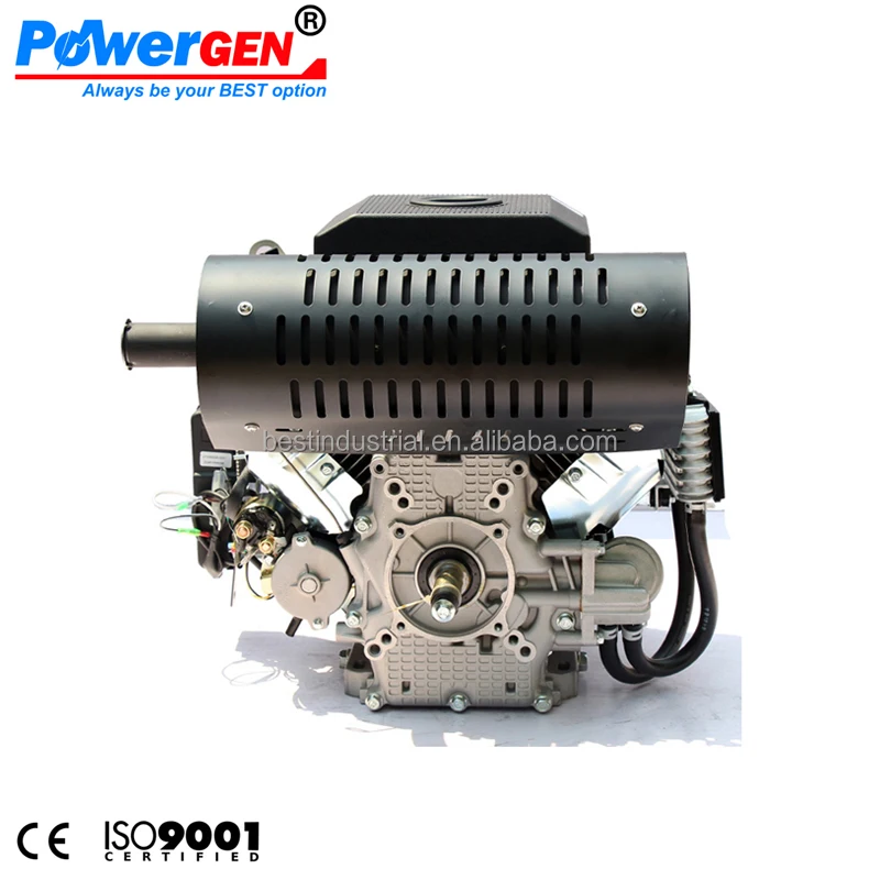 Best Price!!! Loncin LC2V78FD-1V-twin Cylinder Horizontal Shaft Gasoline Engine 22HP