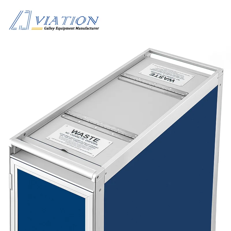 aircraft transparent trolley airline cart inflight