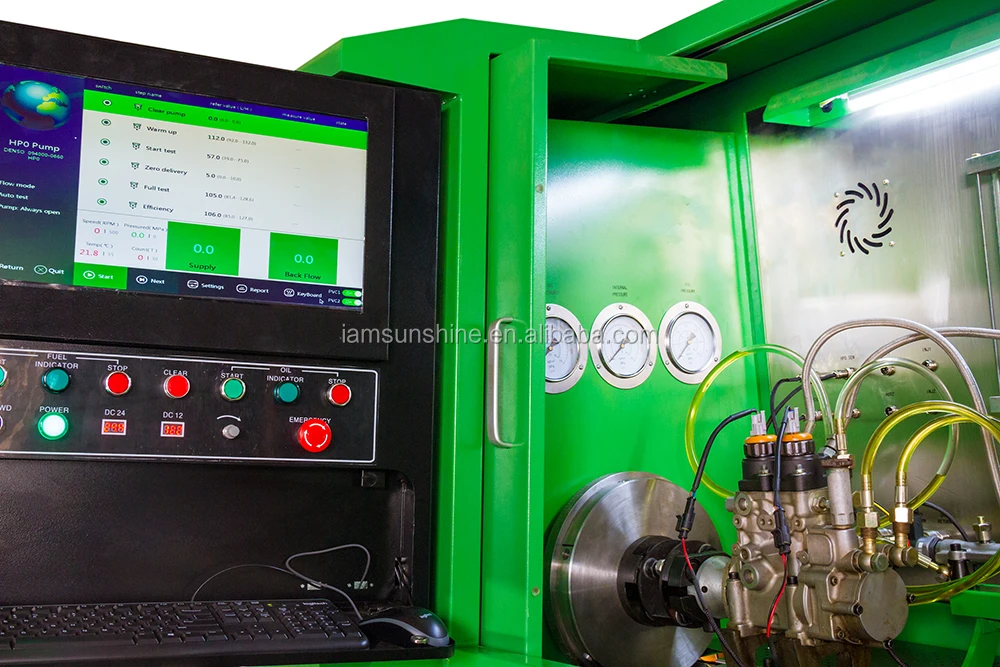 CRS728C diesel fuel injector pump multifunctional test bench with function EUI EUP CAMBOX heui function