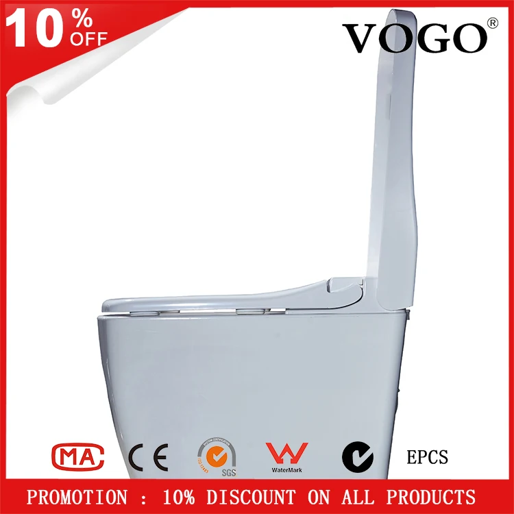 Сантехники автоматического мытья дистанционного управления электрический туалет с импортных компонентов