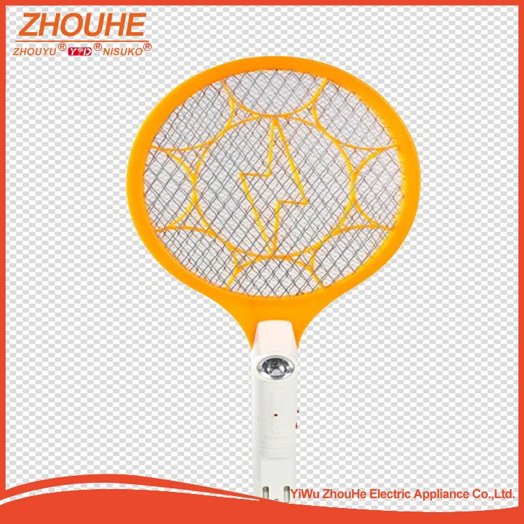 Mosquito Racket LED Light Rechargeable electronic mosquito hitting swatter