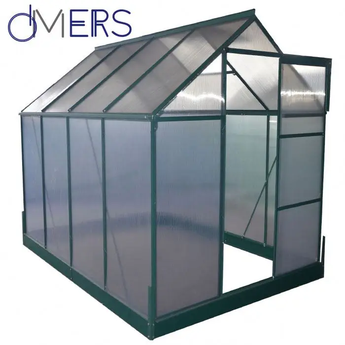 
agriculture commercial polycarbonate sheet pvc small green house for farming 