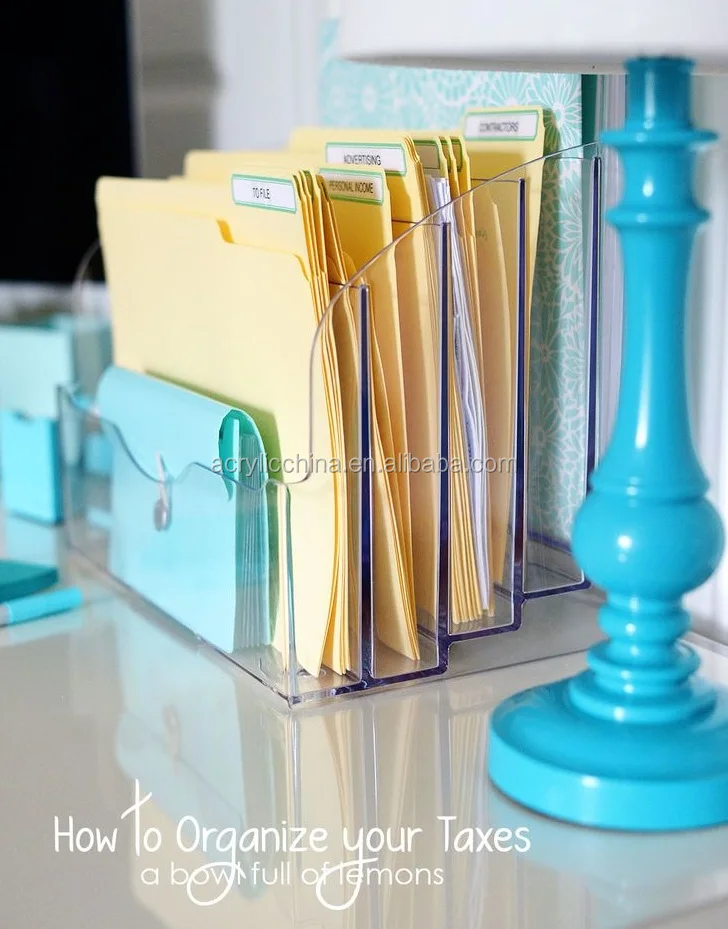
new launched stacking acrylic letter holder/mail holder  (60396573153)
