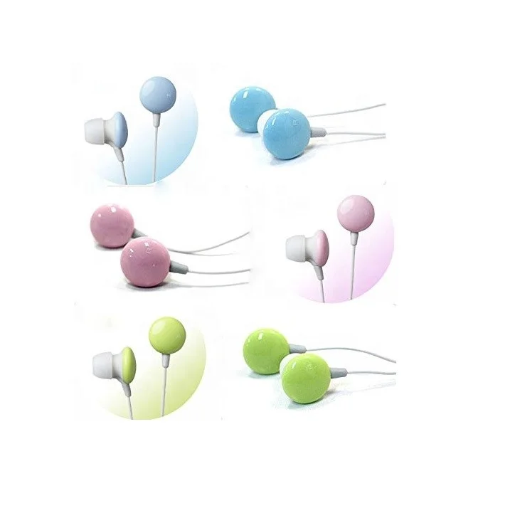 Wholesale noise cancelling  wired cheap price cute earphones