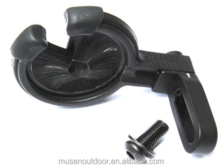 Archery arrow rest, compound bow brush arrow rest