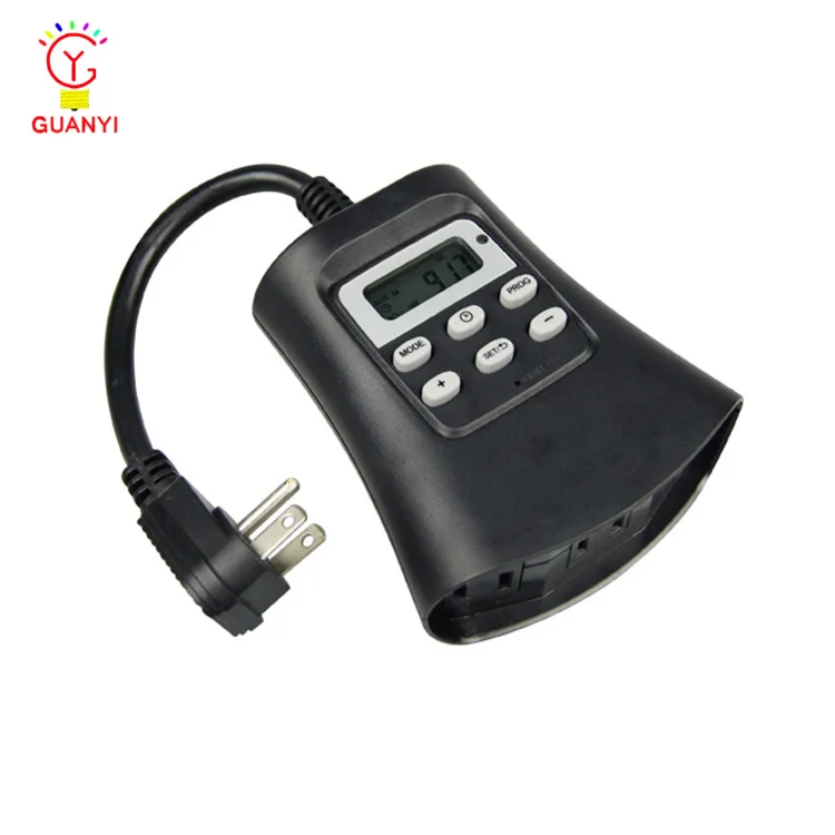 TM-074 циклическая открытый цифровой таймер с 3 заземления розетки