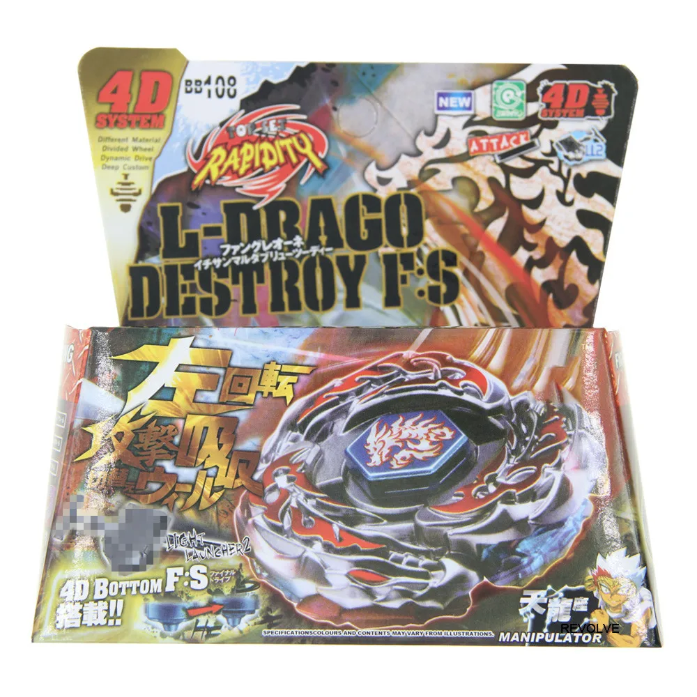 Toupie Bayblades взрыв L-Драго уничтожить BB-108 Destructor F:S стартовый