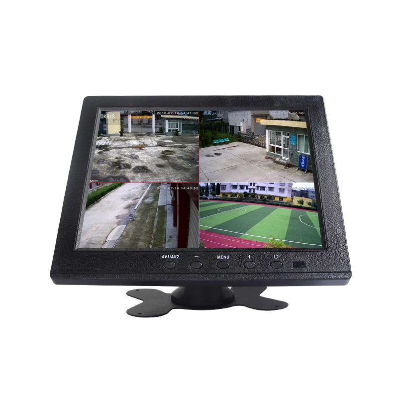 
Split Screen Mini CCTV Tester Monitor 8 inch 10