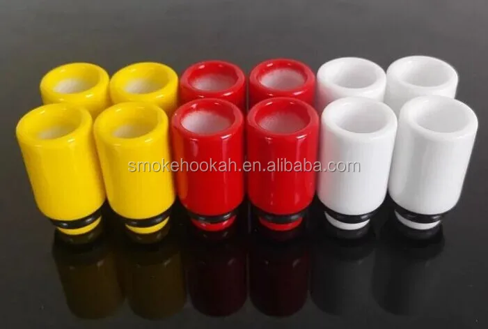 Ceramic 510 drip tips width mouthpiece for rda tank Titanium 510 drip tip spider scorpion pattern