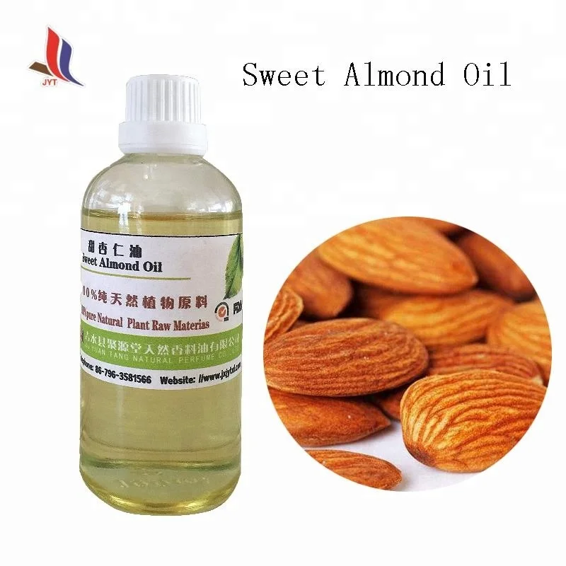 manufacturer bulk  Pure Natural Sweet Almond Oil carrier oil  for health Care massage