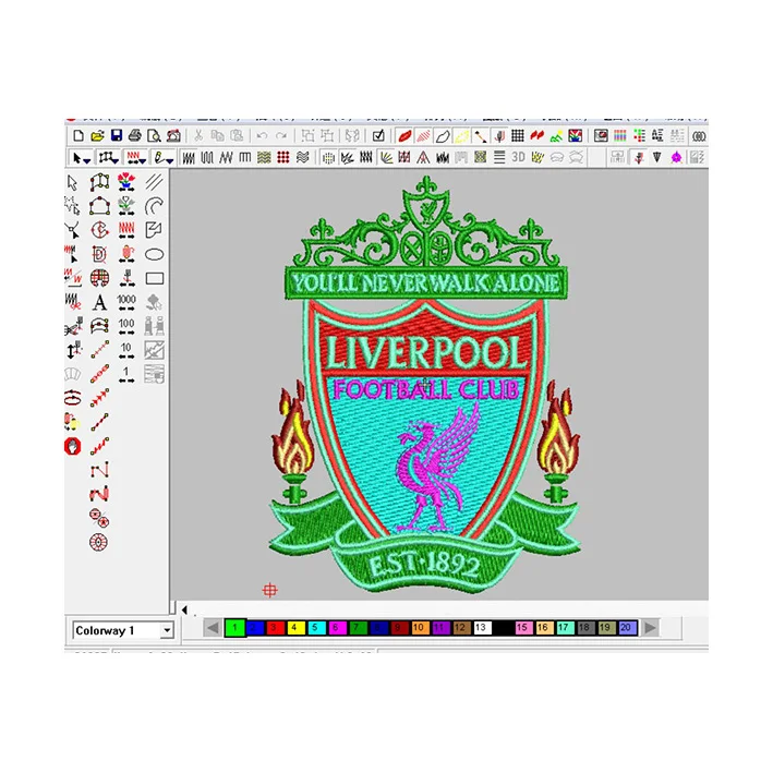 
Senior Designer Fast Cheap High-quality Sequins Applique Skull Design Factory Embroidery Designs 