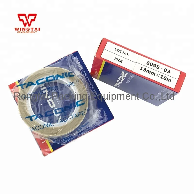 TACONIC P.T.F.E Adhesive Tape Used In Food Baking And Space Shuttle, Petrochemical And Other Industries 6095-03/W13/19/25/50mm