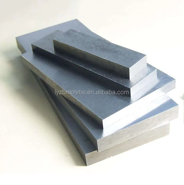 2018 high quality 99.95% pure Molybdenum plate Molybdenum price per kg