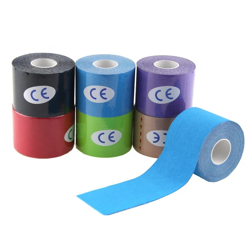 AUPCON Wholesale 5CM * 5M rayon kinesiology strength and physio sports tape