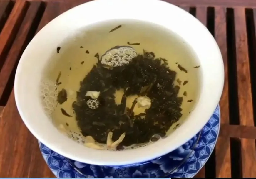 Natural Skin Beauty blooming Tea organic Jasmine green Tea