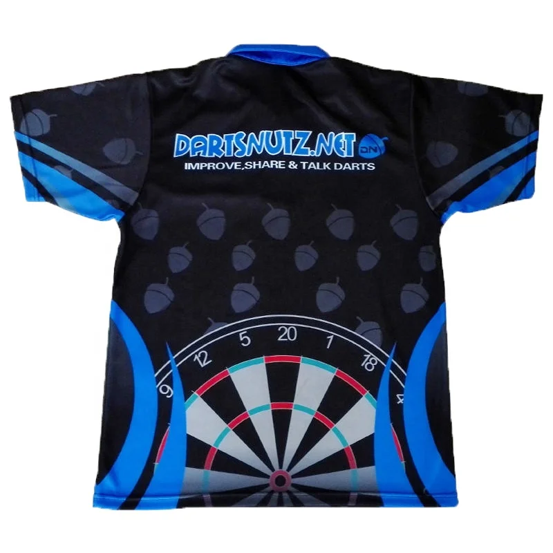 New design custom sublimation darts shirt darts jerseys