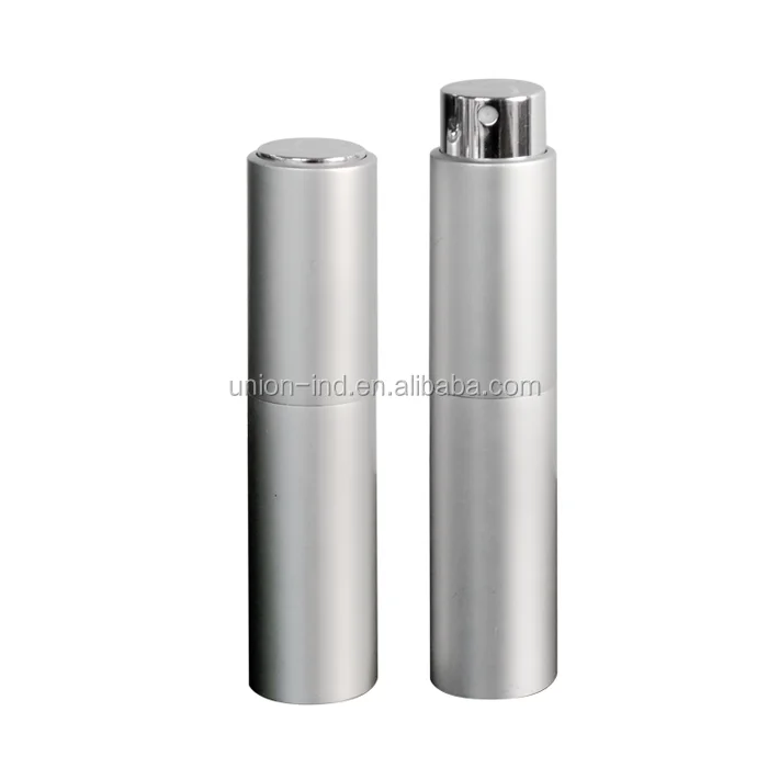 
Perfume atomizer 10ml glass metal, 8ml twist refill aluminium perfume spray bottle 
